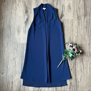 Spense | Sleeveless Navy Dress